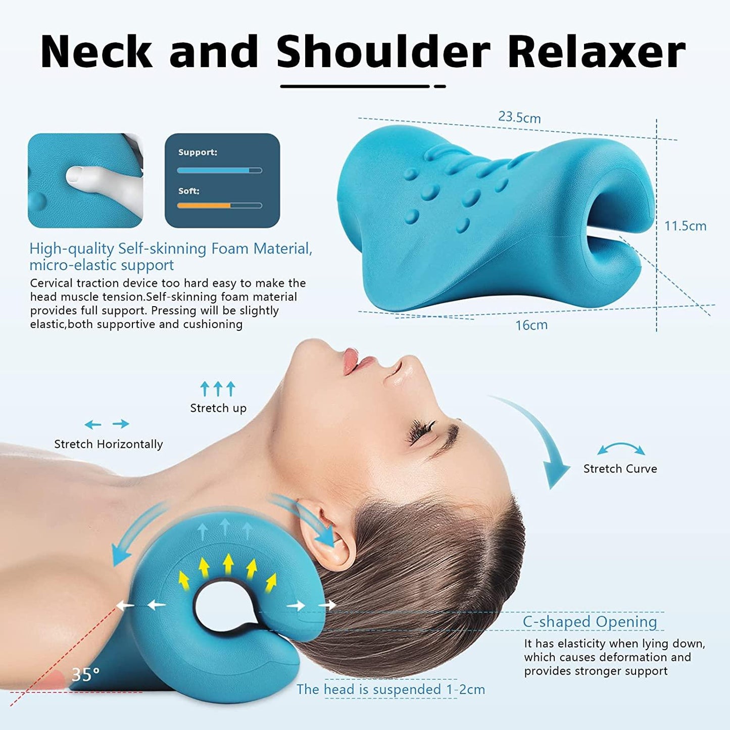 Wellthica™ Neck Relaxer Pillow