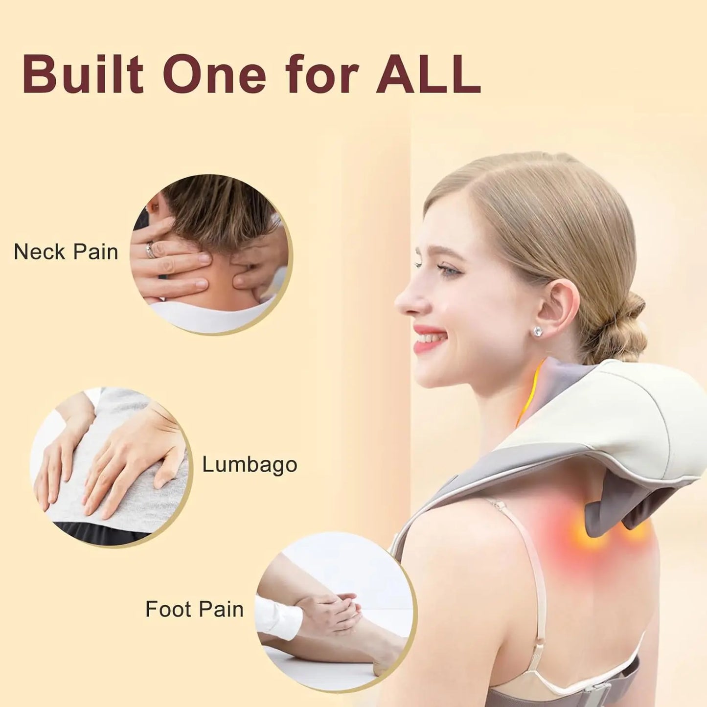 Wellthica™ Heating Hand-Mimicking Massager