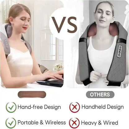 Wellthica™ Heating Hand-Mimicking Massager