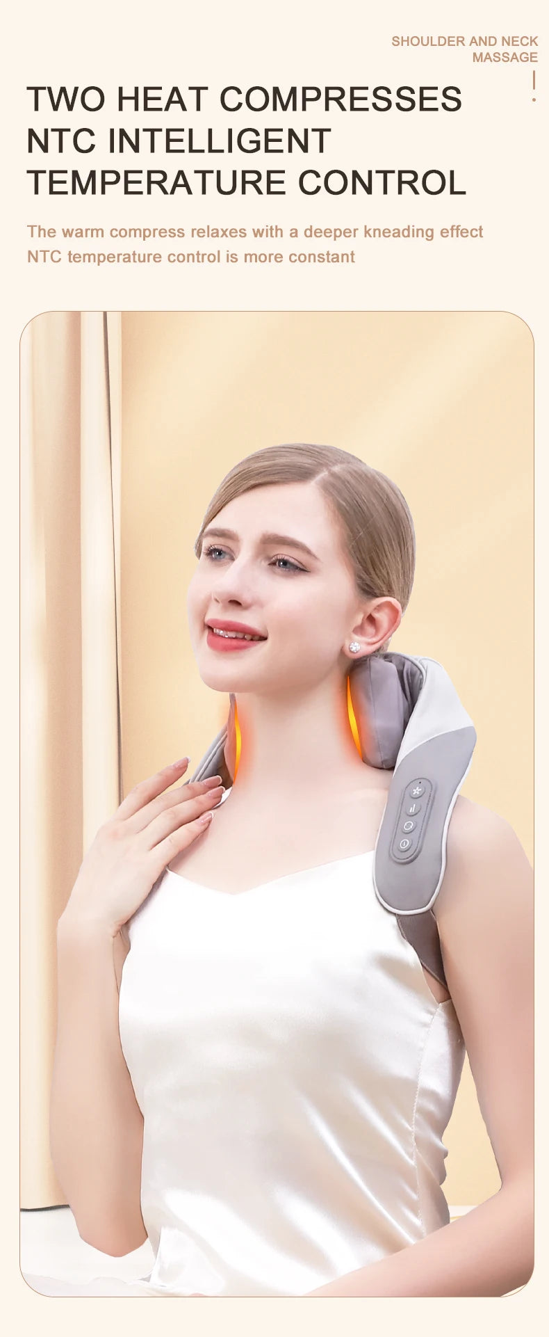 Wellthica™ Heating Hand-Mimicking Massager